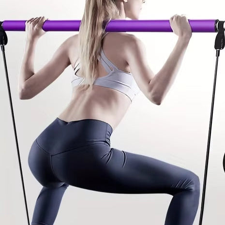 Pilates Chest Expansion Tension Elastic Rope Stretching Belt