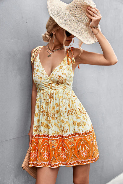 Bohemian Backless Dress