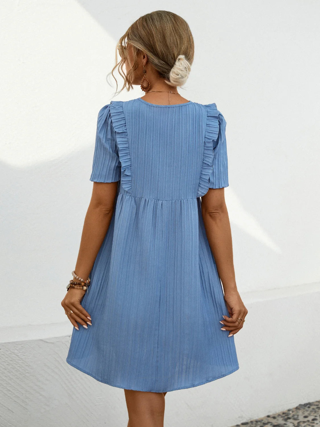 Short Sleeve Summer Dress