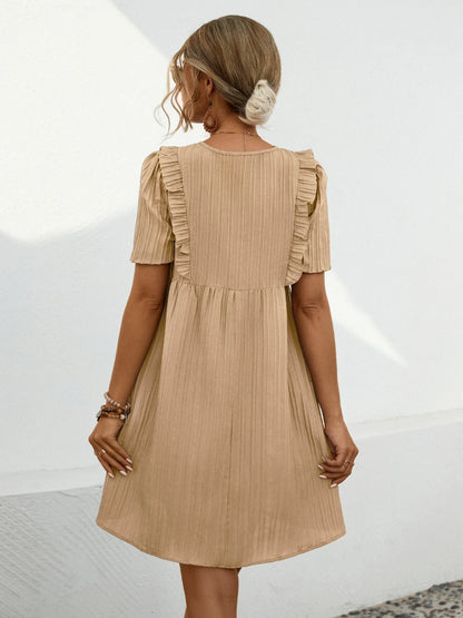 Short Sleeve Summer Dress