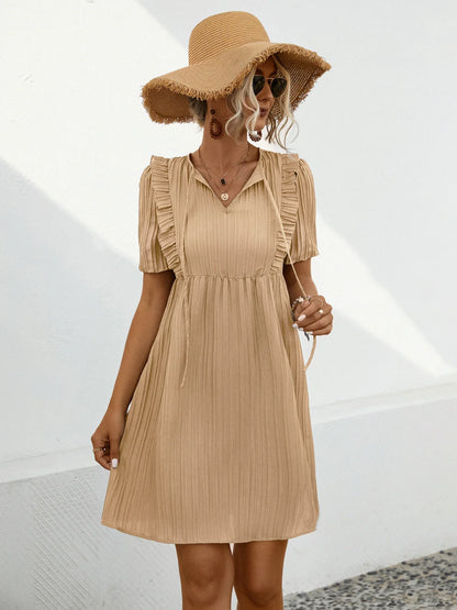Short Sleeve Summer Dress